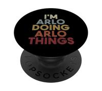 Arlo Name Arlo Personalized Name First Given PopSockets PopGrip Adhésif