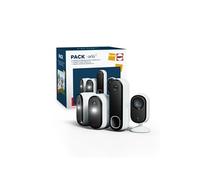 Arlo PACK ARLO - 3 caméra + 1 sonnette connectée VMC3250 + VMC3060 + AVD3001
