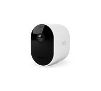 Arlo Pro 4 Camera Surveillance WiFi Exterieure Sans Fil, 2K HDR, 160° Vision Nocturne Couleur, Sirène, Détection De Mouvement, Audio Bidirectionnel, Essai Arlo Secure inclus, 1 Caméra, Blanc