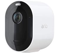 Arlo Pro 4 Camera Surveillance WiFi Exterieure Sans Fil, 2K HDR, 160° Vision Nocturne Couleur, Sirène, Détection De Mouvement, Audio Bidirectionnel, Essai Arlo Secure inclus, 1 Caméra, Blanc