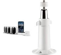 Arlo Pro 5 2K, Caméra de Surveillance WiFi Extérieure sans Fil, Autonomie de 8 Mois, Vision Nocturne Couleur Avancée, Éclairage, Sirène et WiFi Double Bande, Essai Secure Inclus, 4 Caméra Blanc