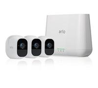 Arlo Pro2 , Caméra de surveillance Wifi Sans fils - Pack de 3, batteries rechargeables, Alarme 100 dB, Son bidirectionnel, 1080p Jour et Nuit, Étanche IP65 Intérieur/Extérieur (VMS4330P)