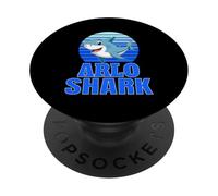 Arlo Shark Family Reunion Squad Prénom PopSockets PopGrip Adhésif