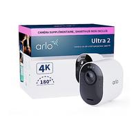 Caméra de surveillance connectée Arlo Ultra 2 Spotlight intérieure-extérieure Blanc