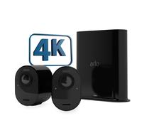 Arlo Ultra 2 Caméra de Surveillance extérieure, pack de 2 noir