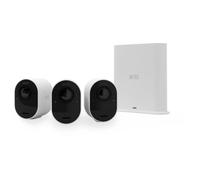 Arlo Caméra de surveillance extérieure Ultra 2 – Pack de 3 Blanc