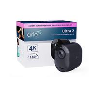 Arlo Ultra 3, Caméra de Surveillance WiFi 4K, 1 Caméra + Smarthub, Noir