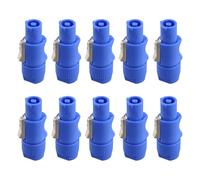 arlote 10 Pièces Connecteur Powercon Mâle 3 Broches Prise D'Entrée de Signal pour Faisceau Entrée D'Alimentation de Lumière de Scène