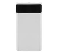 arlote 18650 Batterie Power Bank Box 5V 2.1A LCD Display 20000MAh Power Board pour 6X18650 Batterie DIY Powerbank Case (Blanc)