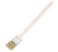 arlote 2 Pouces Large Manche en Bois Virole en MéTal Faux Poils TêTe Radiateur Brosse