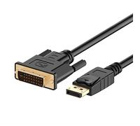arlote Cable displayport (DP) vers DVI, Plaque Or, 6 Pieds