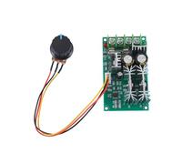 arlote ContrôLeur de Vitesse de Moteur DC 20A PWM 12V 24V 36V 48V avec Commutateur de Bouton de PotentiomèTre