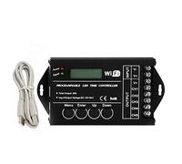 arlote DC 12V 24V WiFi RGB Time Programmable LED Controller TC421 5 Canaux 20A Anode Commune Programmable LED Strip Dimmer