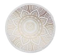 arlote de Plage Mandala en Microfibre Ronde de Plage Boho Hippie Indienne avec Glands Couverture Enveloppante SurdimensionnéE Tapisserie de Voyage