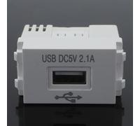 arlote Panneau de Chargement de Téléphone Portable Module d'alimentation USB Prise 220 V Transformateur 5 V 2,1 A Adaptateur de Commutation de Prise de Courant de Charge USB 1 PCS