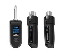 arlote Système Adaptateur UHF XLR Récepteur Émetteur de Microphone sans pour Microphone Dynamique Guitare Mélangeur Audio Système PA