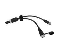 arlveke Câble d'extension d'alimentation de type Y compatible avec Segway Ninebot GoKart Kit 2/Gokart Pro 2 Balance Scooter One Driven Two Lengthen Câble adaptateur Accessoires