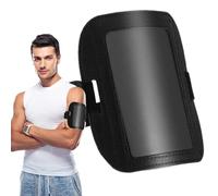 Arm Badge Holder - Cloth PU 11.3x13x2cm | Waterproof Adjustable Ski Pass Sleeve Horizontal Armband | Business Accessory For Men Schools Restaurants Factories Airports Subways Travel