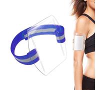 Arm Badge Holder - Portable Clear Secure Waterproof, Card Holder Ski Pass Armsband,for Work Travel Sksiing Lift Ticket Season Pass Event Hosspital Schools