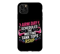 Arm Day schedules The Meeting; Tank Tops RSVP. Arm Day Coque pour iPhone 11 Pro Max