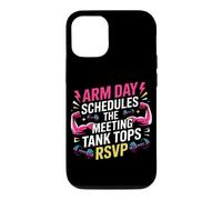 Arm Day schedules The Meeting; Tank Tops RSVP. Arm Day Coque pour iPhone 12/12 Pro