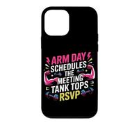 Arm Day schedules The Meeting; Tank Tops RSVP. Arm Day Coque pour iPhone 12 Mini