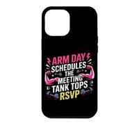 Arm Day schedules The Meeting; Tank Tops RSVP. Arm Day Coque pour iPhone 12 Pro Max