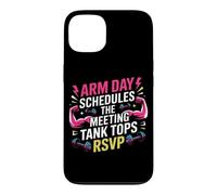 Arm Day schedules The Meeting; Tank Tops RSVP. Arm Day Coque pour iPhone 13