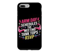 Arm Day schedules The Meeting; Tank Tops RSVP. Arm Day Coque pour iPhone 7 Plus/8 Plus