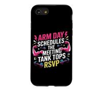 Arm Day schedules The Meeting; Tank Tops RSVP. Arm Day Coque pour iPhone SE (2020) / 7/8