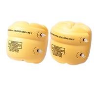 Arm Floats Unit, Inflatable Safety Tool, 1 Pair Lightweight Design for Vacation River Lake Beach Backyard Party Birthday Holiday Restoration Gear Arm Bands Component Cleaning Luster Guard Water New