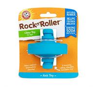 Arm & Hammer For Pets Rock N Roller "Axis" Rubber Chew Toy, blue