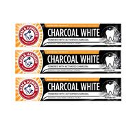 Arm & Hammer Lot de 3 dentifrices à la menthe poivrée au charbon 75 ml