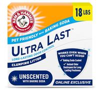 Arm & Hammer Ultra Last Litière agglomérante Non parfumée pour Chat, 8,2 kg, adaptée aux Animaux de Compagnie avec Bicarbonate de soude