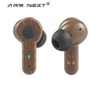 Arm Next-Bouchons D'oreille De Tir Électronique,Antibruit,Protection Auditive,Cache-Oreilles Pour La Chasse,Le Tir À La Pâte,La Loi Poly - Type Coyote Brown