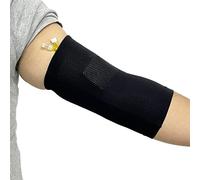 Arm PICC Line Housse de protection respirante pour coude de 26,4 à 30 cm, noir (taille M)