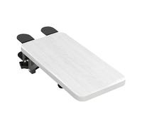 Arm Rest For Desk - Foldable Ergonomic Elbow Support & Desk Extender Tray, Padded Armrest For Computer Keyboard & Mouse, $180^( rc)$ Rotating Support For Home Office, School & Apartment