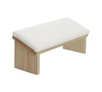 Arm Rest for Nails - Leather Nail Stand, Nail Hand Rest | White Manicure Cushion Arm Rest for Nails, Non-Slip Foot Cushion for Salon, French Arm Rest for Beginners Professional Manic