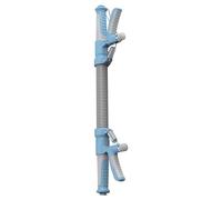 Arm Trainer - 2 en 1 Chest Trainer Arm Exerciser Hand Gripper Adjustable Resistance , Tension Control + Ergonomic Grip Support | Heavy Duty Carbon Steel Spring - For Strength Training