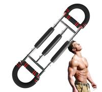 Arm Trainer, Chest Workout Tool with 20 to 100kg Resistance, U Shape Ergonomic Strength Equipment, Sturdy Materials for Home Gym Boxing Sports Fitness Muscle Building, 17x70cm