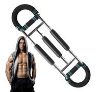 Arm Trainer, Chest Workout Tool with 20 to 100kg Resistance, U Shape Ergonomic Strength Equipment, Sturdy Materials for Home Gym Boxing Sports Fitness Muscle Building, 17x70cm