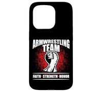 Arm Wrestling Grip Arm Wrestling Training Arm Wrestling Arm Wrestling Coque pour iPhone 15 Pro