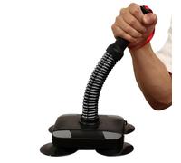 Arm Wrestling Trainer - Steel PVC Silicone 21.5x21.5x33cm | Forearm Workout Equipment With Suction Cup Base, Non-Slip Grip, Strength Training | Table Grip Strengthener Home Gym Desk Use Fitness