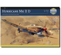 Arma Hobby Kit de modèle d'assemblage fabriqué en plastique Hurricane Mk II D (70062) en échelle 1/72