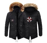 ARMAAN Manteau Duvet Homme Inspiré de Resident, Veste Chaude d’Hiver pour Evil, Manteau à Capuche Style Militaire de Umbrella, Protection Contre le Froid,Color 4-x_l