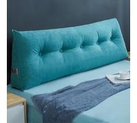 ARMAAN Oreiller de Lecture pour Tête de Lit avec Soutien Lombaire - Coussin Bolster Triangle, Housse Amovible Lavable, Dossier pour Lit Canapé Chambre à Coucher,E- L 150cm * D 20cm * H 50cm