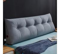 ARMAAN Oreiller de Lecture pour Tête de Lit avec Soutien Lombaire - Coussin Bolster Triangle, Housse Amovible Lavable, Dossier pour Lit Canapé Chambre à Coucher,H- L 150cm * D 20cm * H 50cm