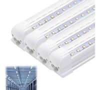 ARMAAN Réglette LED 3000K Blanc Chaud - IRC ≥80 - Tube Lumineux Fin - Éclairage Doux Et Respectueux Des Yeux - Idéal Pour Cuisine, Chambre, Garage, Atelier Et Usage Domestique,30cm/11.8in-4pc