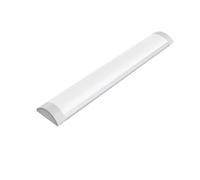 ARMAAN Réglette LED, Blanc Froid 6500K, Bande LED De 0,6 À 1,2 M, Boîtier Intégré Extra-plat Et Étanche À La Poussière, Montage En Saillie Au Plafond Pour Bureau, Maison, Sous-sol, Garage,90cm-1pc