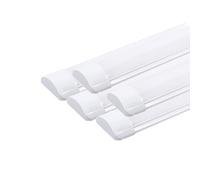 ARMAAN Réglette LED Intégrée 40 W - 120 Cm - Double Rangée - Ultra-lumineuse - Blanc Froid 6500 K - Boîtier En Métal Et PP - Sans Scintillement - Pour Éclairage De Plafond,5pc-120cm/47.2in